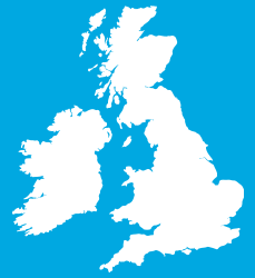 Map of the UK